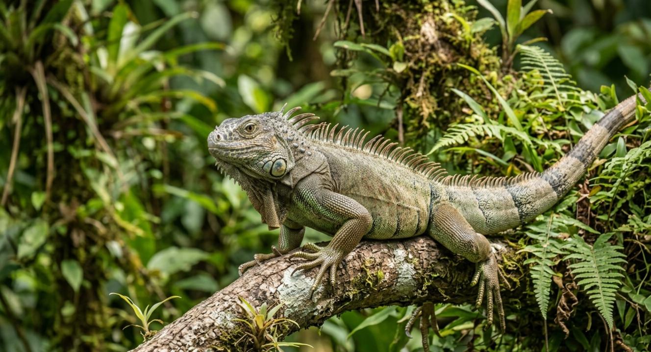 Iguana portresi